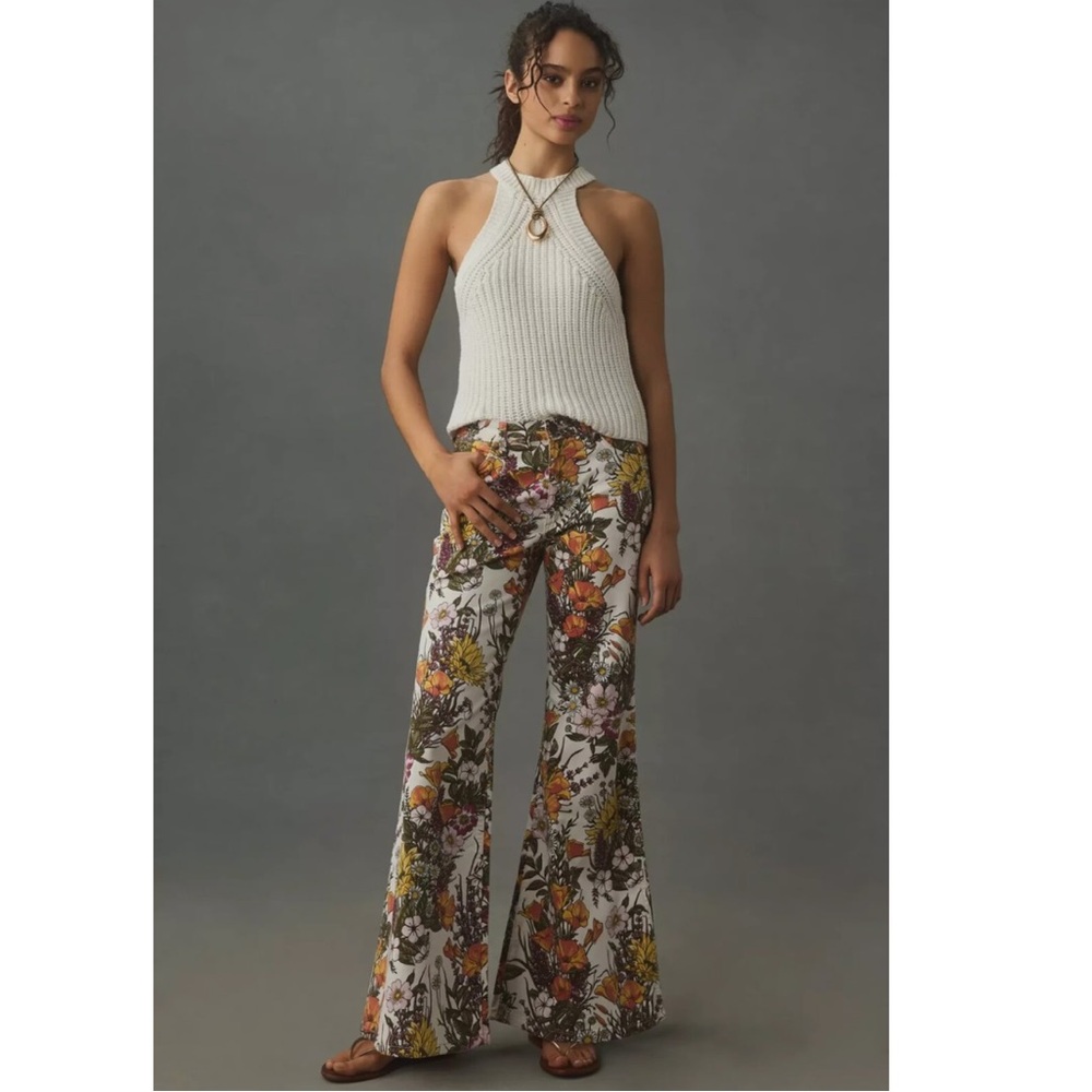 Wrangler Wanderer Floral Flare Jeans - Picture 10 of 15